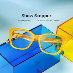 Julius Yellow Butterfly Glasses2