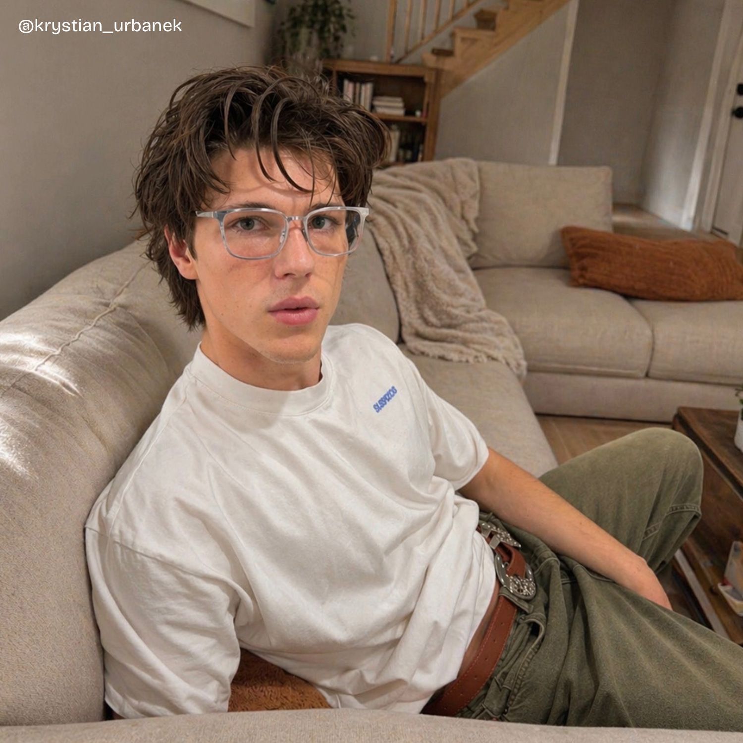 Aubrey Silver Rectangle Glasses for Men | ZEELOOL6