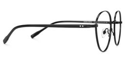 Celena Black Round Glasses2