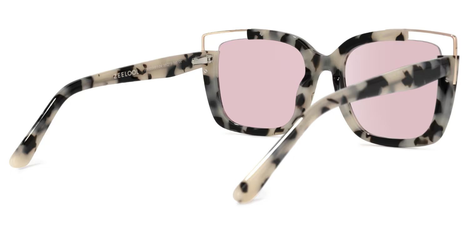 Dortch Square Light-Tortoise Prescription Sunglasses | ZEELOOL3