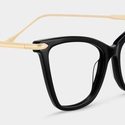 Hilary Black Butterfly Glasses5