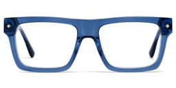 Trent Blue Rectangle Glasses1