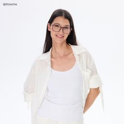 Greene Purple Square Glasses7