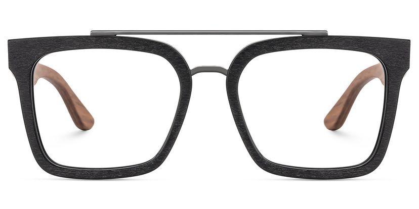 Pascal Black Aviator Glasses