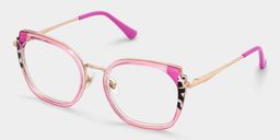Murcia Pink Square Glasses3
