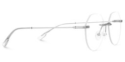 Osorio Silver Geometric Glasses3