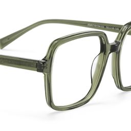 Ember Green Square Glasses6