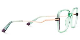 Rendon Green Square Glasses3