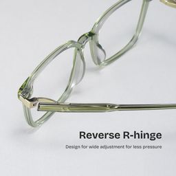 Zoe Green Square Glasses3