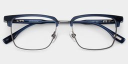 Audrey Blue Browline Glasses2