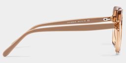 Norah Beige Geometric Glasses4