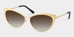 Ellen Gold Cat eye Sunglasses2