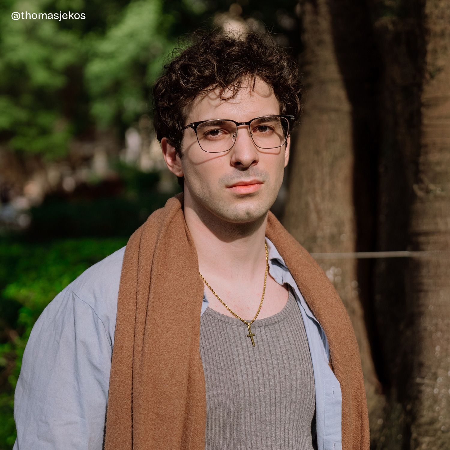 Marshall Gray Rectangle Prescription Glasses | Zeelool6