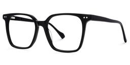 Jamaica Black Square Glasses2