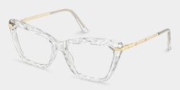 Juliet Clear Rectangle Glasses3