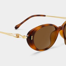 Blaire Tortoise Oval Sunglasses4