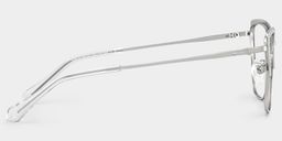 Javier Silver Rectangle Glasses3
