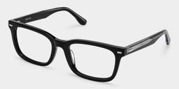Patrick Black Rectangle Glasses3