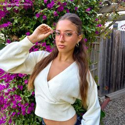 Hilary Pink Butterfly Glasses6