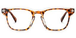 Liam Tortoise Rectangle Glasses1