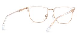 Zaira Clear Browline Glasses4