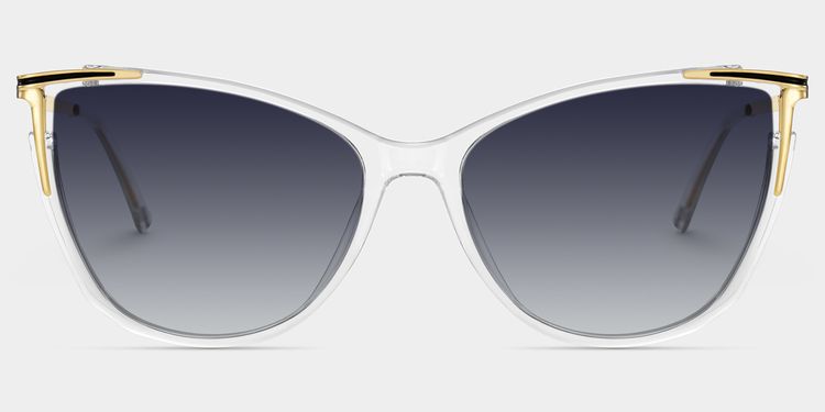Yomary Clear Cat eye Sunglasses