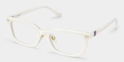 Remy White Rectangle Glasses3