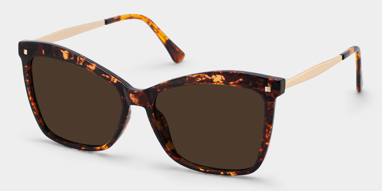 Isaebella Tr90 Tortoise Frame Sunglasses | ZEELOOL2