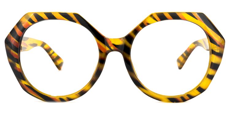 Martha Cat Eye Blue Glasses