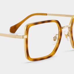 Shane Tortoise Square Glasses5