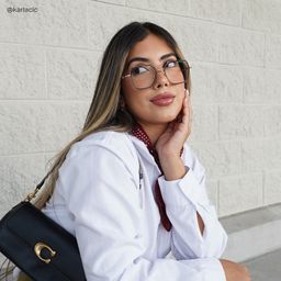 Sophie Green Geometric Glasses7