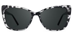 Farris Black Tortoise Cat eye Sunglasses0