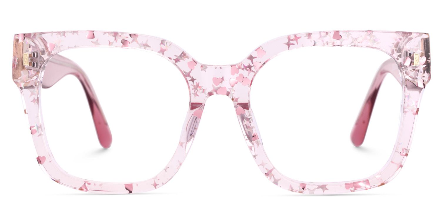 Designer Scicluna Glasses in Full-frame With Gillter Star1