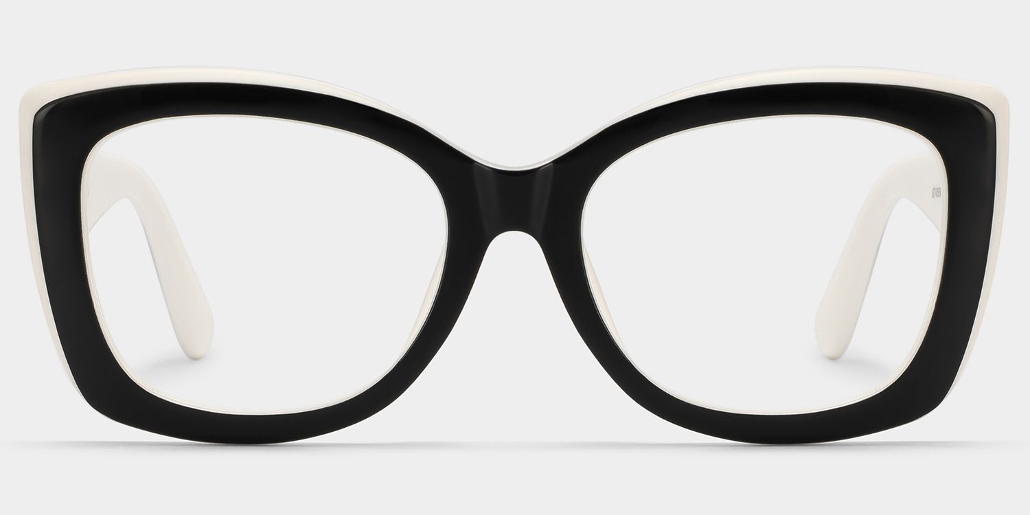 Rosie Butterfly Black and White Glasses Frame Style | ZEE...1