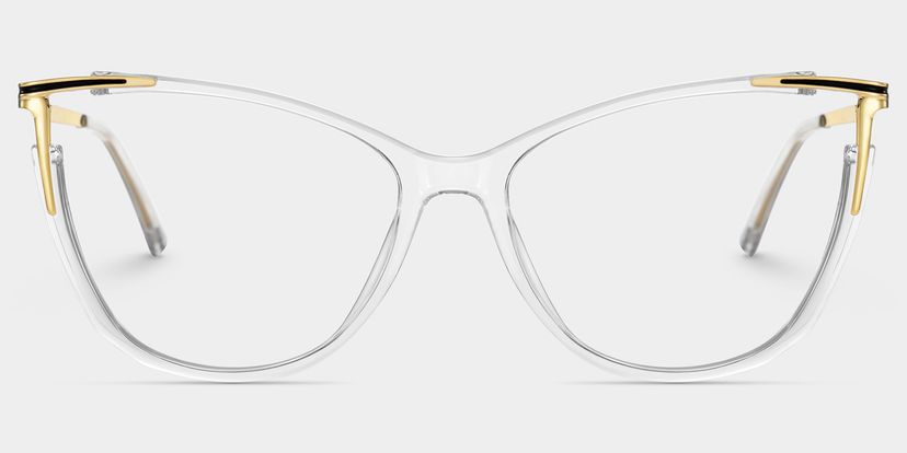 Yomary Clear Cat eye Glasses