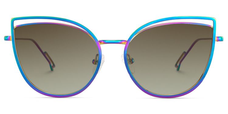 Spivey Iridescent Cat eye Sunglasses