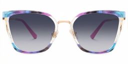 Martins Multicolor Rectangle Sunglasses0