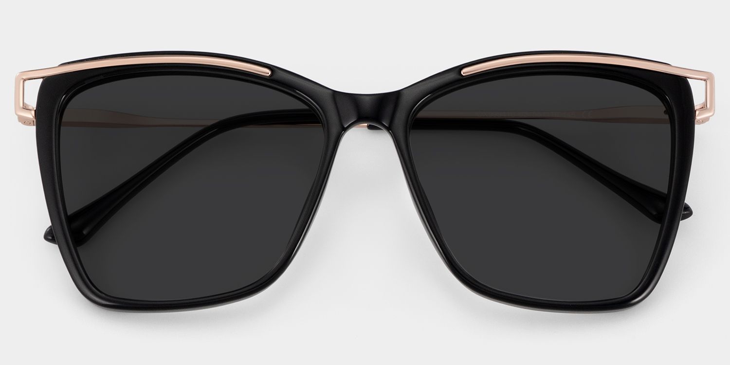 Krystle Mixed Black Frame Sunglasses | ZEELOOL1