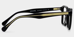Vickerie Black Rectangle Glasses4