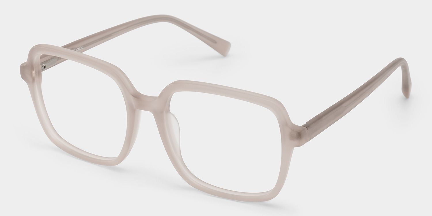 Kenneth Khaki Square Glasses for Ladies | ZEELOOL2