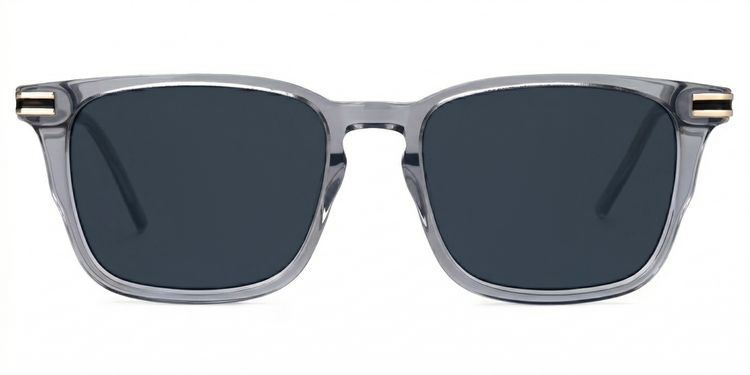 Kornelia Gray Square Sunglasses