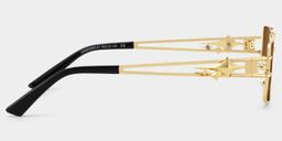 Eric Gold Aviator Sunglasses3