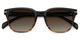 Rocco Brown Rectangle Sunglasses1