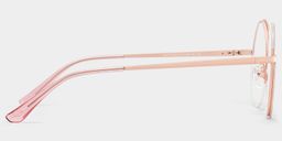 Flozif Pink Round Glasses3
