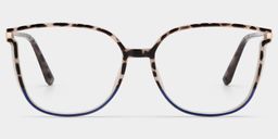 Rodz Tortoise-Blue Square Glasses0