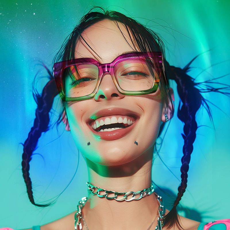 Josiah Color Aurora Designer Glasses and Square Frames4