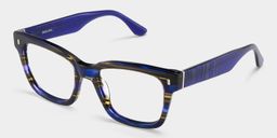 Pride Blue Square Glasses3