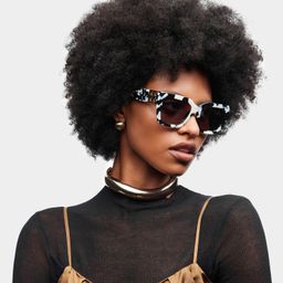 Maddox Pattern Square Glasses1