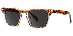 Liam Tortoise Rectangle Sunglasses2