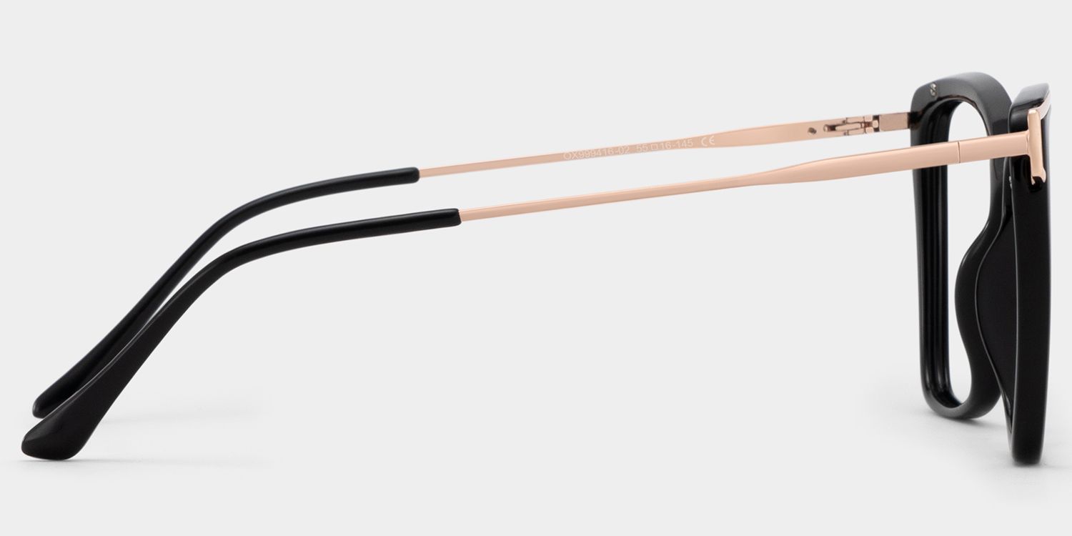 Krystle Square Black Eyeglass Frames for Busy Days | ZEELOOL5